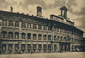 Enrico Collection: Roma - Palacae of Montecitorio, 1910