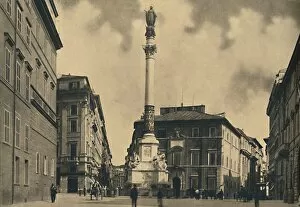 Bernini Gianlorenzo Gallery: Roma - Piazza di Spagna, 1910