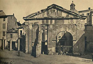 Enrico Collection: Roma - Portico of Octavia, 1910