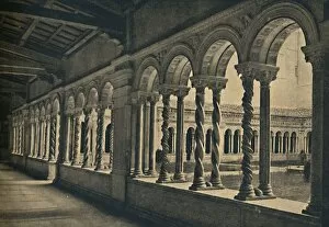 Enrico Collection: Roma - St. Paul without the Walls - Cloister of the Monastery of the Benedictine Monks. Work of