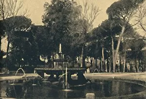Enrico Collection: Roma - Villa Borghese - Fountain of the Sea-Horses, 1910