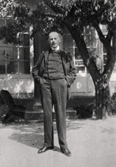 Romain Rolland, French dramatist, author, art historian and mystic, 1921