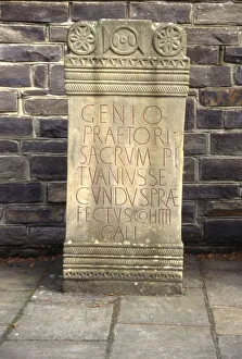 Roman altar from Vindolanda, c1st-2nd century