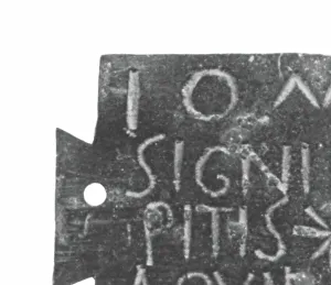 Plaque Prints: Roman Applique, late 2nd-early 3rd century A.D. Creator: Unknown
