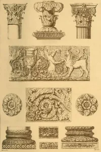 Stylised Prints: Roman architectural ornament and sculpture, (1898). Creator: P Burkhardt