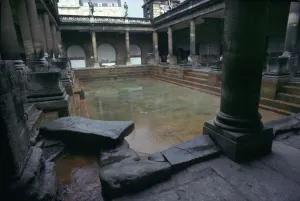 The Roman Baths at Bath, established shortly after the occupation The Roman Baths at Bath, established shortly after the occupation