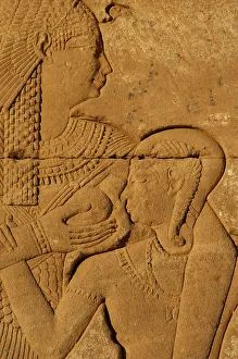 Roman Birth House of Mammisi, Temple complex, Dendera, Egypt, 68-117 AD. Creator: Unknown