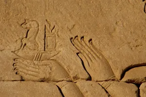 Roman Birth House of Mammisi, Temple complex, Dendera, Egypt, 68-117 AD. Creator: Unknown