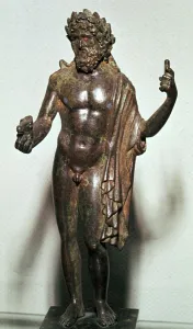 Penis Prints: Roman bronze of Poseidon