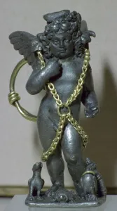 Roman bronze statuette of Harpocrates