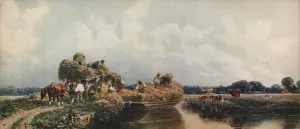 Roman Canal, Lincolnshire, c1840, (c1915). Artist: Peter de Wint