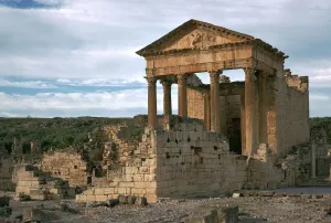 Bajah Collection: Roman capitol of Dougga, 2nd century