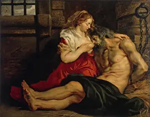 Semi Dress Prints: Roman Charity, 1612. Creator: Peter Paul Rubens