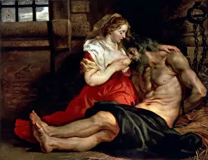 Cimon And Pero Gallery: Roman Charity, c1612. Artist: Peter Paul Rubens