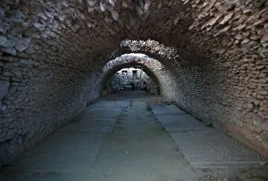 Cistern Prints: Roman cistern in Musti in Tunisia, 2nd century