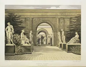 Owen Jones Prints: Roman Court, 1854. Creator: Day & Son