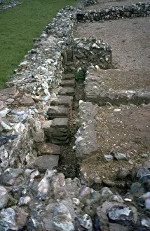Roman Fort at Caister-on-Sea, built around 200 AD