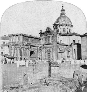 Images Dated 15th January 2008: The Roman Forum, Rome, Italy, early 20th century