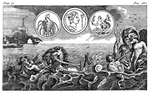 Roman god Neptune, 18th century