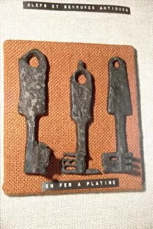Alesia Gallery: Roman keys, Alesia, France, c1st century