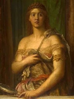 George Frederick Gallery: A Roman Lady, 1892. Creator: George Frederick Watts