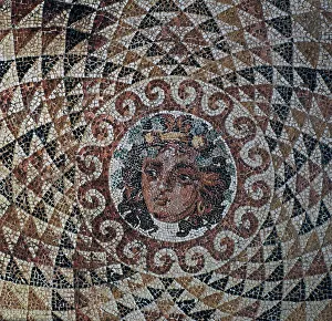 Roman mosaic of Dionysus