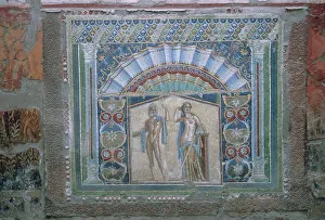 Human Likeness Prints: Roman mosaic of Neptune and Amphitrite, 1st century