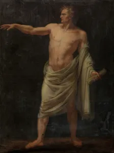 Orator Prints: Roman Orator, 18th century. Creator: Anon