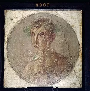 Roman Portait of a Young Man from Pompeii, c1st century