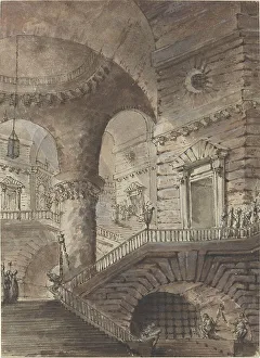 Roman Prison, second half 18th century. Creator: Giovanni Battista Piranesi