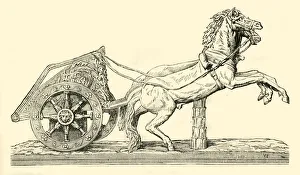 Roman Racing Chariot, 1890. Creator: Unknown