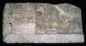 Civilisation Prints: Roman relief of the city of Avezzano