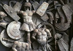 Roman relief of the trophies of war, 2nd century