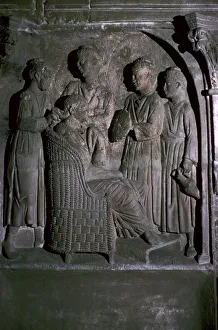 Pampering Prints: Roman relief of women having their hair dressed, 3rd century