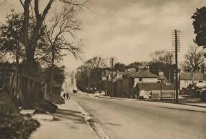 Where The Roman Road To Dover Crosses Shooters Hill Beyond Blackheath, c1935. Creator: W Whiffin