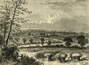 North London Prints: The Roman Road, Tufnell Park, in 1838, (c1876). Creator: Unknown