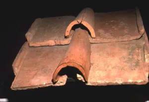 Terracotta Prints: Roman Roof-Tiles, Fishbourne Roman Villa, Sussex, c1st century