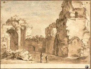 Bartholomeus Breenbergh Prints: Roman Ruins, n.d. Creator: Unknown