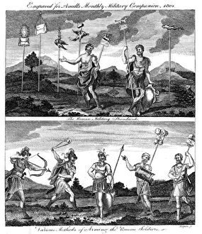 Legionary Prints: Roman soldiers, 1801