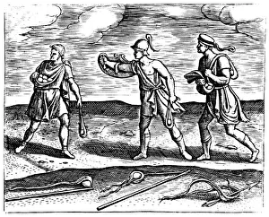 Projectile Prints: Roman soldiers: stone slingers and their equipment, 1605