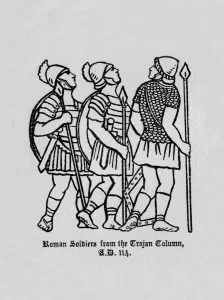 Roman Soldiers from the Trajan Column A. D. 114, 1910