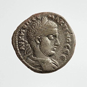 Syrian Prints: Roman-Syrian Billon Tetradrachm, 1st-3rd century A.D. Creator: Unknown
