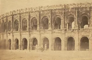 [Roman Theater at Nimes], 1867. Creator: Unknown