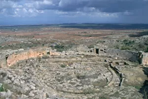 North Africa Collection: Roman theatre, Cyrene, Libya