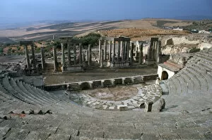 Bajah Collection: The Roman theatre of Dougga, 2nd century