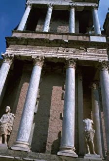 Badajoz Gallery: The Roman Theatre at Merida, 1st century BC