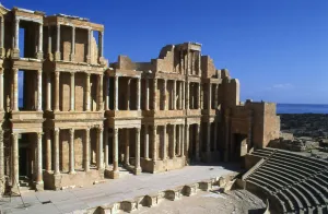 Roman theatre, Sabratha, Libya, c161-192 AD
