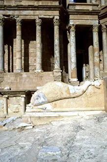 Roman theatre, Sabratha, Libya, c161-c192 AD