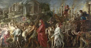 A Roman Triumph, c. 1630. Artist: Rubens, Pieter Paul (1577-1640)