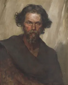 Eduard Prints: Roman vagrant, 1893. Creator: Eduard Ballo